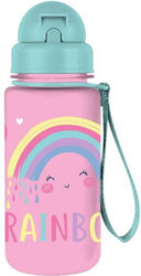 Must Team Plastic Kids Water Bottle Unicorns Wi...