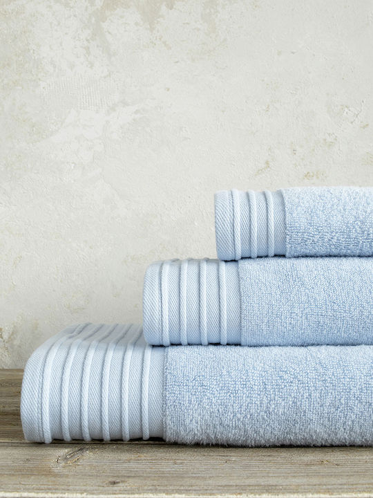 Nima Bath Towel Feel Fresh 90x145cm Soft Blue Weight 500gr/m²