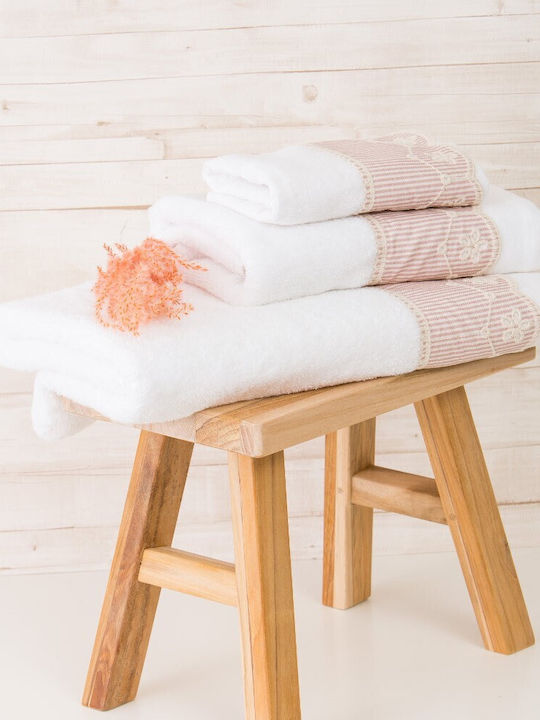 Borea 3pc Bath Towel Set Pretty Veraman