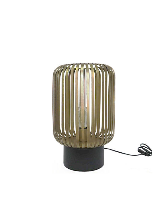 Zaros Milano Desktop Decorative Table Lamp Gold