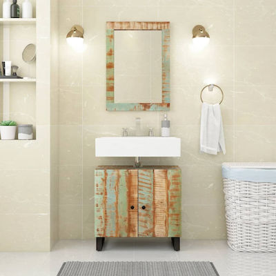 vidaXL Cabinet de baie fără chiuvetă L62xl33xH58cm Colorat