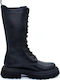 Kids Boots with Zipper Black