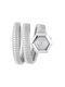 Philipp Plein Γυναικείο Ρολόι 28mm Μπαταρίας με Γκρι Μεταλλικό Μπρασελέ