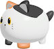 I-Total Children's Money Box Plastic White 18x15x16cm