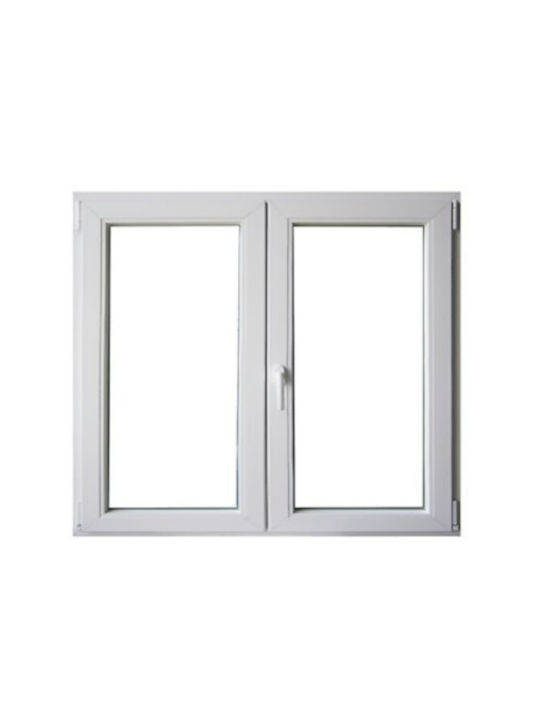 Koemmerling Hinged Window PVC Soundproof W130xH110cm