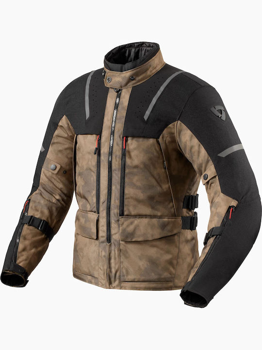 Rev'IT Offtrack 2 H2O Winter Herren Motorradjacke Braun