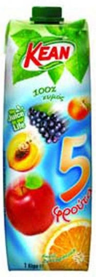 Kean Băutură din Fructe Suc Portocală / Măr / Măr / Caisă / Piersică / Strugure / Strugure 1000ml 1buc