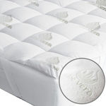 BS Collection Single Bed Foam Mattress Topper with Aloe Vera & Elastic Straps 90x200cm