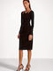 Ralph Lauren Midi Dress Brown