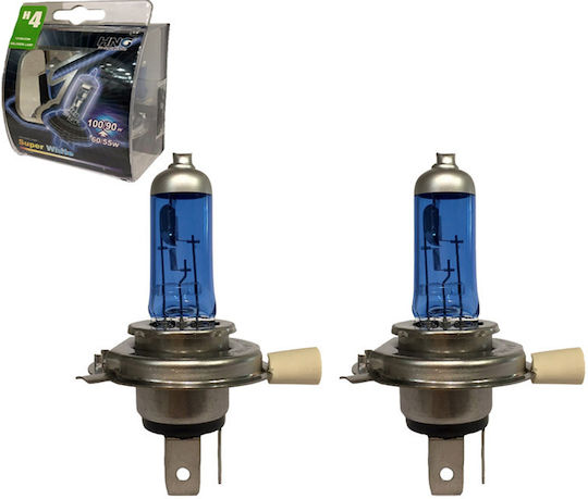 Auto Gs Lampen Auto Superwhite H4 Halogen Weiß 12V 55W 2Stück