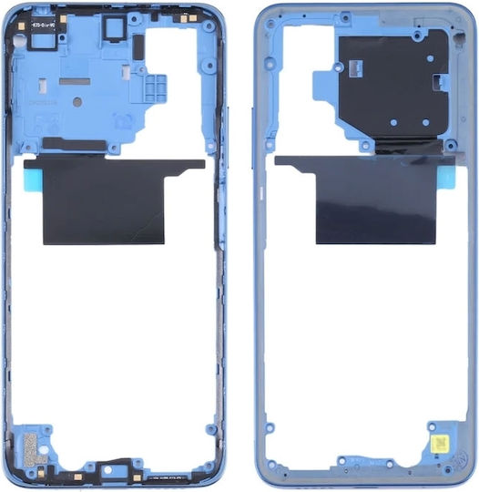Μεσαίο Πλαίσιο Μπλε για Poco M4 Pro