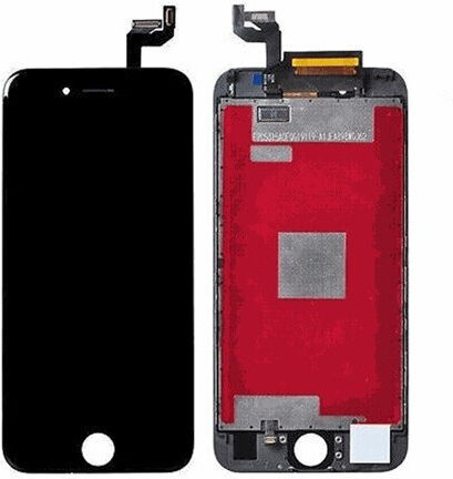 Οθόνη Grade Aaa mit Touch-Mechanismus für iPhone 6 (Schwarz)