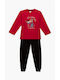 Minerva Kids' Pajamas Winter Red Go easy in the morning