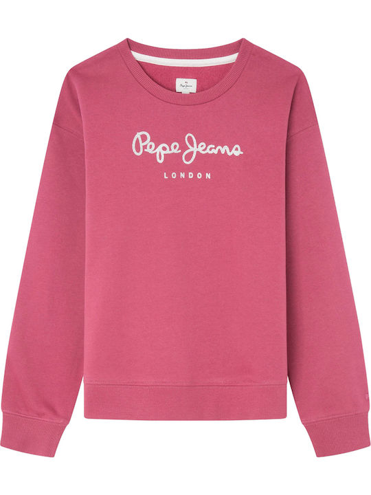 Pepe Jeans Παιδικό Φούτερ Μωβ ROSE