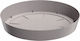 Prosperplast PPLF125 Πιάτο Γλάστρας Πλαστικό Stone Grey 12.5x12.5εκ.