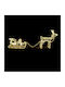 Aca Christmas Plastic Rope Light in Shape Sleigh White Reindeer With Sleigh