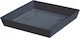 Prosperplast PPLFQ200 Πιάτο Γλάστρας Πλαστικό Anthracite 20x20εκ. PPLFQ200-S433