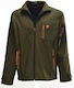 Univers Cardigan Softshell Tex Olive Αδιάβροχο Κυνηγετικό Μπουφάν Softshell Χακί