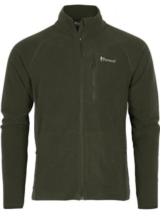 Pinewood Vent Κυνηγετική Ζακέτα Fleece Χακί