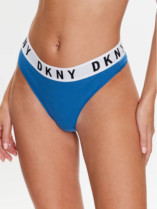 DKNY Damen Zeichenfolge Blau