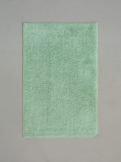 Nima Badematte Synthetisch,Polyester/Cotton/Leather Rechteckig Homey 31316 Greenery 70x110cm