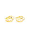 Earrings Hoops Gold Plated