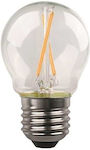 LED Lampen für Fassung E27 und Form G45 Warmes Weiß 1Stück
