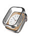 Crong Hybrid Plastikhülle mit Glas Starlight für Apple Watch 41mm