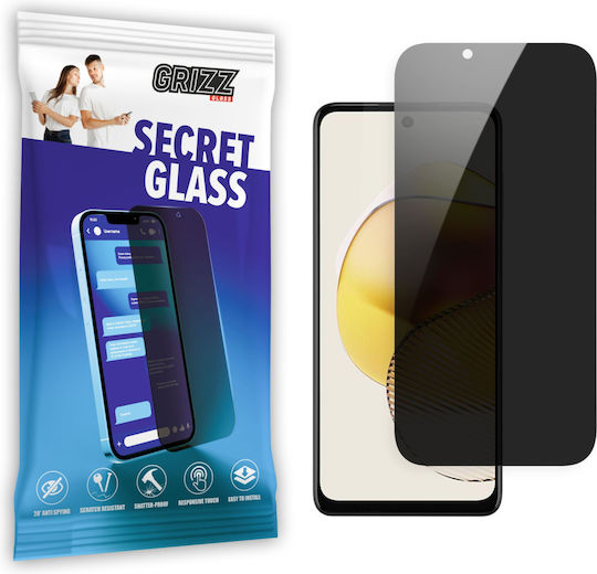 GrizzGlass Secretglass Privacy Tempered Glass (Motorola Moto G73)