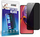 GrizzGlass Secretglass Privacy Tempered Glass (Motorola Moto G54)