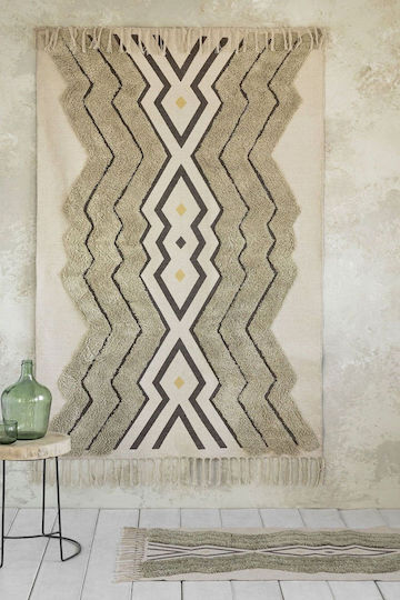 Nima Impala Rug Rectangular Summer Cotton Beige