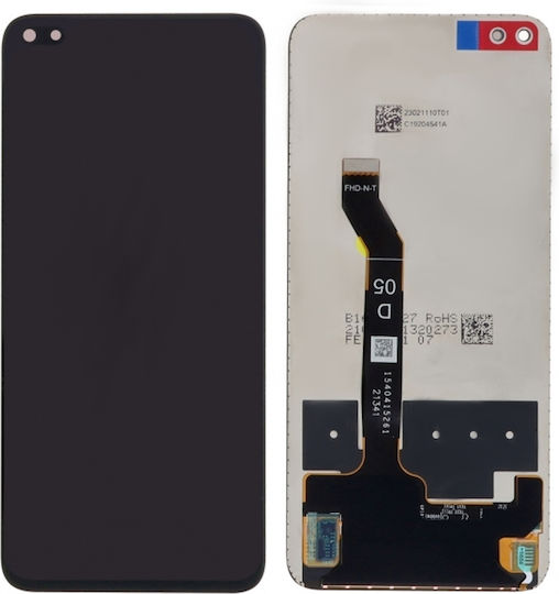 O ecran Lcd cu Mecanism Tactil pentru Huawei Nova 8i / Honor 50 Lite (Negru)