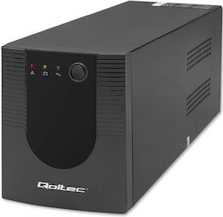 Qoltec FR UPS Line-Interactive 2000VA 1200W cu 4 Prize