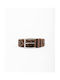 Bashaikov Men's Knitted Belt Brown