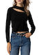 Tiffosi Women's Long Sleeve Sweater Black