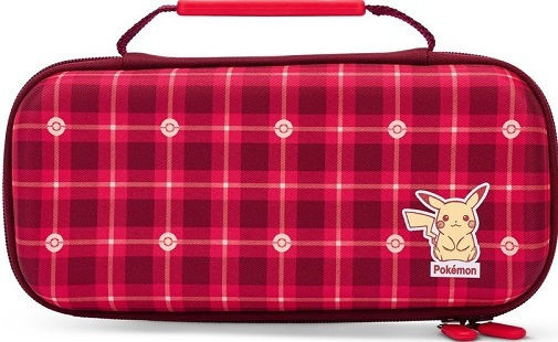PowerA Schalter / Switch Lite / Schalter OLED Pikachu Plaid Red