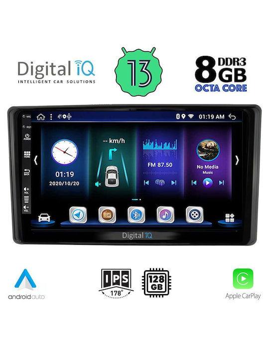 Digital IQ Car Audio System 2020> (Bluetooth/USB/WiFi/GPS) with Touch Screen 10"