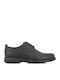 Leder Herren Freizeitschuhe Schwarz