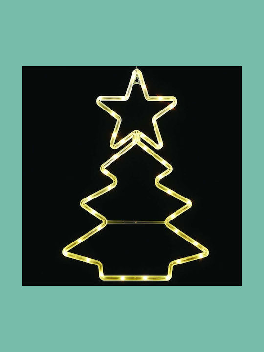 Christmas Decorative Illuminated Plastic Tree Light Tube IP20 Battery