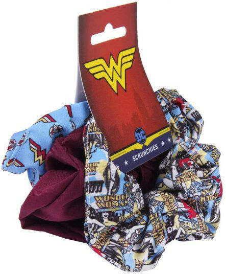 Half Moon Bay Wonder Woman Scrunchies 3τμχ