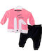 Kinder Sweatpants Set - Jogginganzug Rosa 2Stück