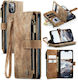 Caseme Multifunktionale Brieftasche Braune Hand...