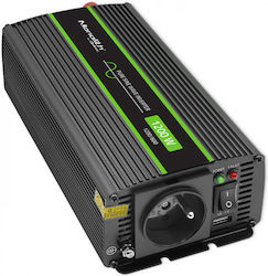 Qoltec Pure Sine Wave Inverter 1200W 24V