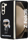 Karl Lagerfeld Ikonik Back Cover Plastic Magnetic Black (Galaxy Z Fold5)