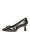 Anatomic Leather Black Heels