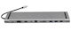 KYL-8246824 USB-C Docking Station with HDMI 4K PD Ethernet and Support for 2 Monitors Gray