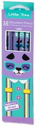 Little Tree Pencils HB Purple Little Tree Pencils HB Purple