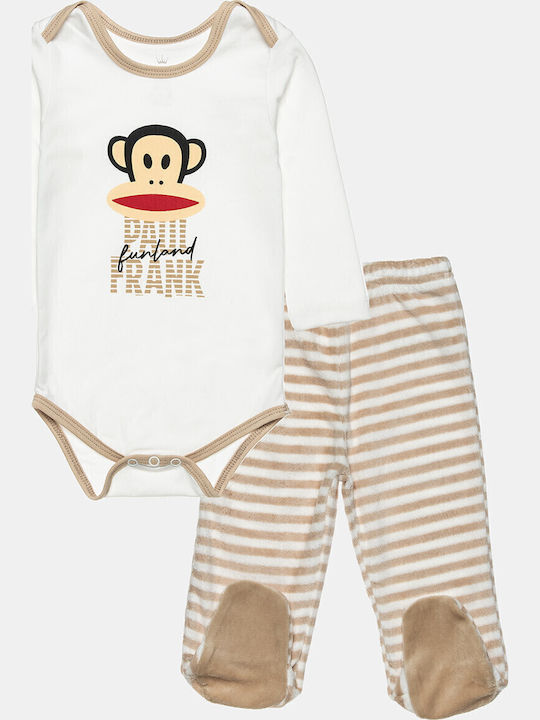 Paul Frank Σετ Φορμάκι Εκρού