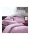 Rythmos Set Cearșafuri 230x260cm. Amor 02 Fuchsia 4buc