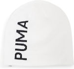 PUMA Beanie Unisex Σκούφος Πλεκτός σε Λευκό χρώμα